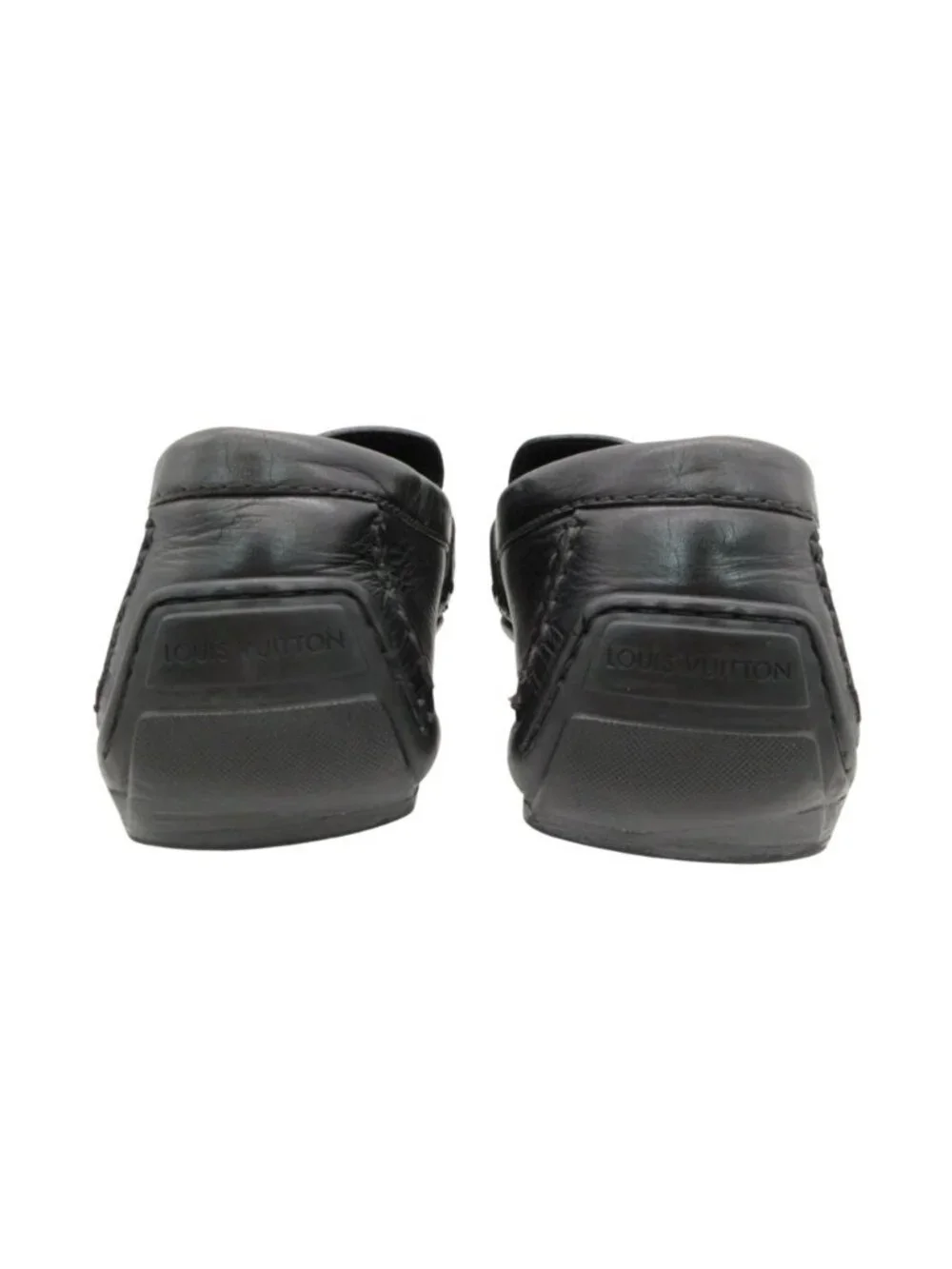 Louis Vuitton Loafers Classic Monte Carlo Driving Shoes Leather Slip-on